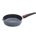 Woll Sauterpande TITANIUM NOWO 24 cm, til induktion, aftageligt håndtag, titanium, WOLL