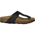 Birkenstock Birkenstocktil kvinder. 43693 Gizeh Birko-Flor sorte sandaler (36), Fast, Ingen, Casual