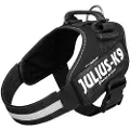 Julius-K9 C&G super-grip double leash black 14mm/2.2m