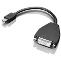 Lenovo Displayport Adapter 0.2m. Mini-displayport Sl-dvi Sort