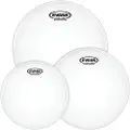 Evans G2 Coated Fusion Tom Pack 10 12 14 Heads & EQ PODS Pack