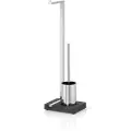 Blomus Toiletpapirholder med toiletbørste MENOTO, poleret rustfrit stål,