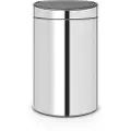 Brabantia Tryk-top skraldespand TOUCH BIN NEW 40 l, skinnende stål, Brabantia