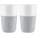 Eva Solo krus 360 ml, sæt med 2 stk, med silikonebetræk, lysegrå, Eva Solo