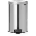 Brabantia Pedalspand NEWICON 20 l, mat stål, Brabantia