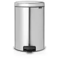 Brabantia Pedalspand NEWICON 20 l, mat stål, Brabantia