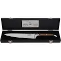 Laguiole Kokkekniv LUXURY 20 cm, gaveæske, oliventræskaft, Laguiole