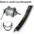 Winora Exal Xp19 Skid Shimano Nexus 8s Baghjul