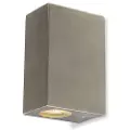 QAZQA Moderne væglampe aluminium 2-lys IP44 - Baleno