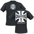 West Coast Choppers Og Cross T-shirt Med Korte ærmer