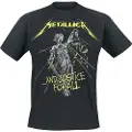 Heroes Inc Metallica And Justice For All Tracks T-shirt Med Korte ærmer