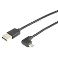 Prokord Usb-kabel 2m. Usb A Micro-usb B Sort
