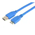 Prokord Usb-kabel 1m. Usb A Micro-usb B Blå