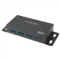 Logilink USB 3.0 hub 4-Port metal housing USB hub - USB 3.2 - 4 ports