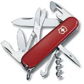 Victorinox Medium Pocket Knife Climber Red