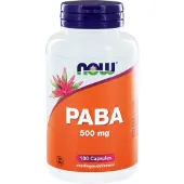 Now , PABA, 500 mg, 100 Veg Capsules