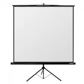 Reflecta CrystalLine Tripod - Projektionsskærm med trebenet stativ - 100 (254 cm) - 1:1 - Mathvid