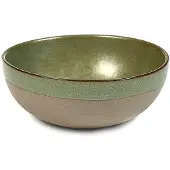 Serax Surface morgenmadsskål 13 cm Grey/Camogreen