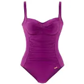 LASCANA Badedragt fuchsia