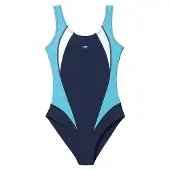 Kangaroos Badedragt aqua / ensian / hvid