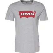 Levi's Bluser & t-shirts grå-meleret / kirsebærsrød / hvid