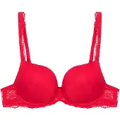 Lingadore BH 'DAILY LACE' lys rød