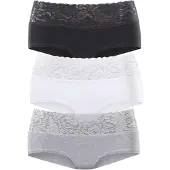 Vivance Panty grå / sort / hvid