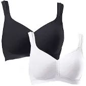 Petite fleur BH sort / hvid