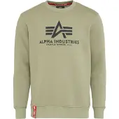 Alpha industries Sweatshirt mudderfarvet / oliven