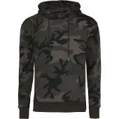 Urban Classics High Neck Camo Hættetrøje
