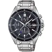Casio Ur - - EDIFICE - Solenergi - Safirglas - Vandtæt 10 Atm - Grå