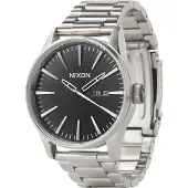 Nixon Herreur A3562348-00 The Sentry Sort/Stål Ø42 mm