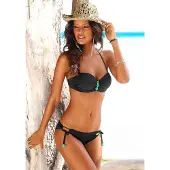 LASCANA Bikini sort