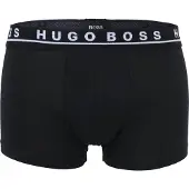 BOSS Boksershorts 'Power' sort / hvid