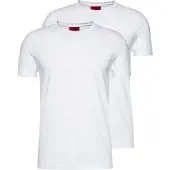 HUGO Pakke med to T-shirts i bomuld med stræk og med slim fit