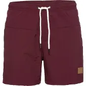 Urban Classics Badeshorts kirsebærsrød