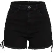 Urban Classics Waist Denim Lace Up Shorts