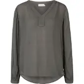 Kaffe Bluse 'Amber' røggrå