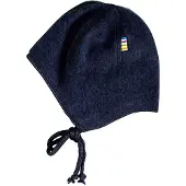 Joha Babyhjelm - Uld - Navy - - 45 cm - Babyhjelm
