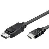 Deltaco Dp-hdmi5 Displayport Til Hdmi-kabel 5 M