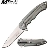 Mtech Button Lock Gray