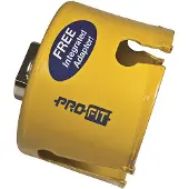 Prof ProFit Multi Purpose HM hulsav med adapter, 114 mm