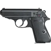Walther design PPK/S airsoft pistol (6 mm BB, fjederdrevet)