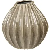 Fyrklövern Wide vase rainy day 25 cm