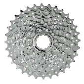 Sram PG-970 11-34, Cykelkassette, Aluminium, Stål, Sølv