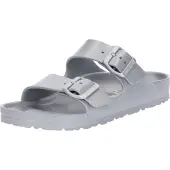 Birkenstock Sandaler 'Arizona' sølvgrå