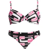 Kangaroos Bikini lyserød / sort