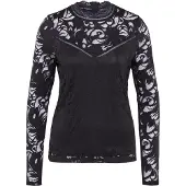 Vila Stasia Lace T-shirt Med Lange ærmer