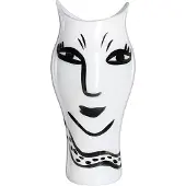 Kosta Boda Open mind vase hvid