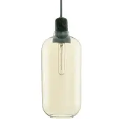Normann Copenhagen Amp lampe stor guld-grøn